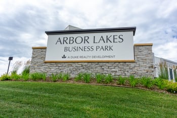 Arbor Lakes Monument Sign