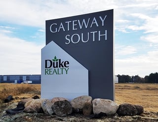 Duke Realty Monument Sign