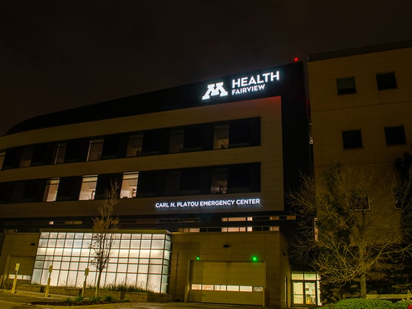 Healthcare - LED Letters - M Health Southdale 2-1