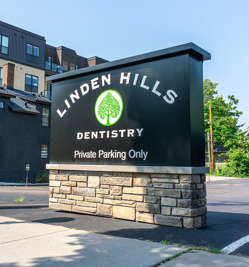 Healthcare - Monument Sign - Linden Hills Dentistry copy