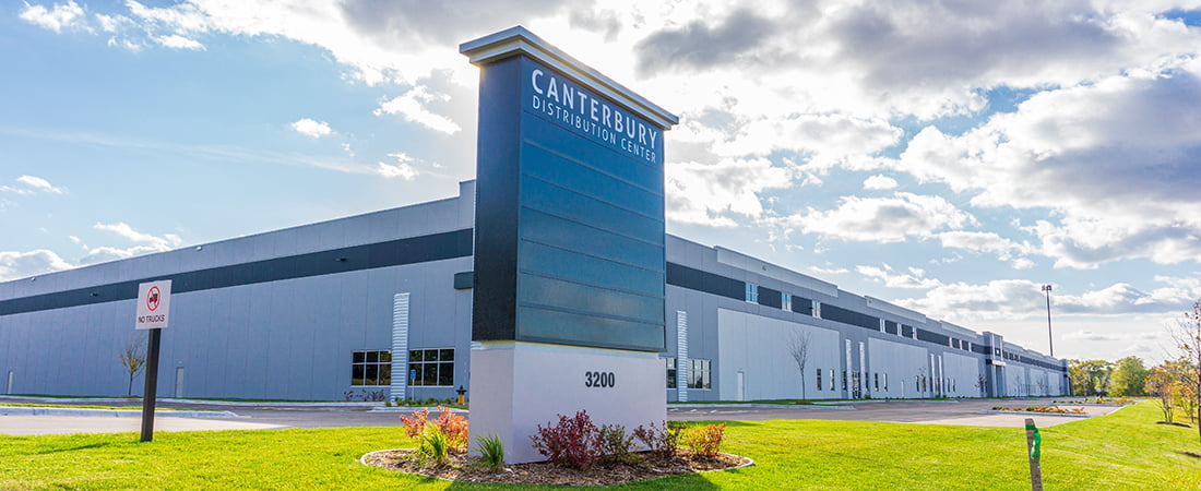 Industrial - Monument - Canterbury Distribution Center 1100x450