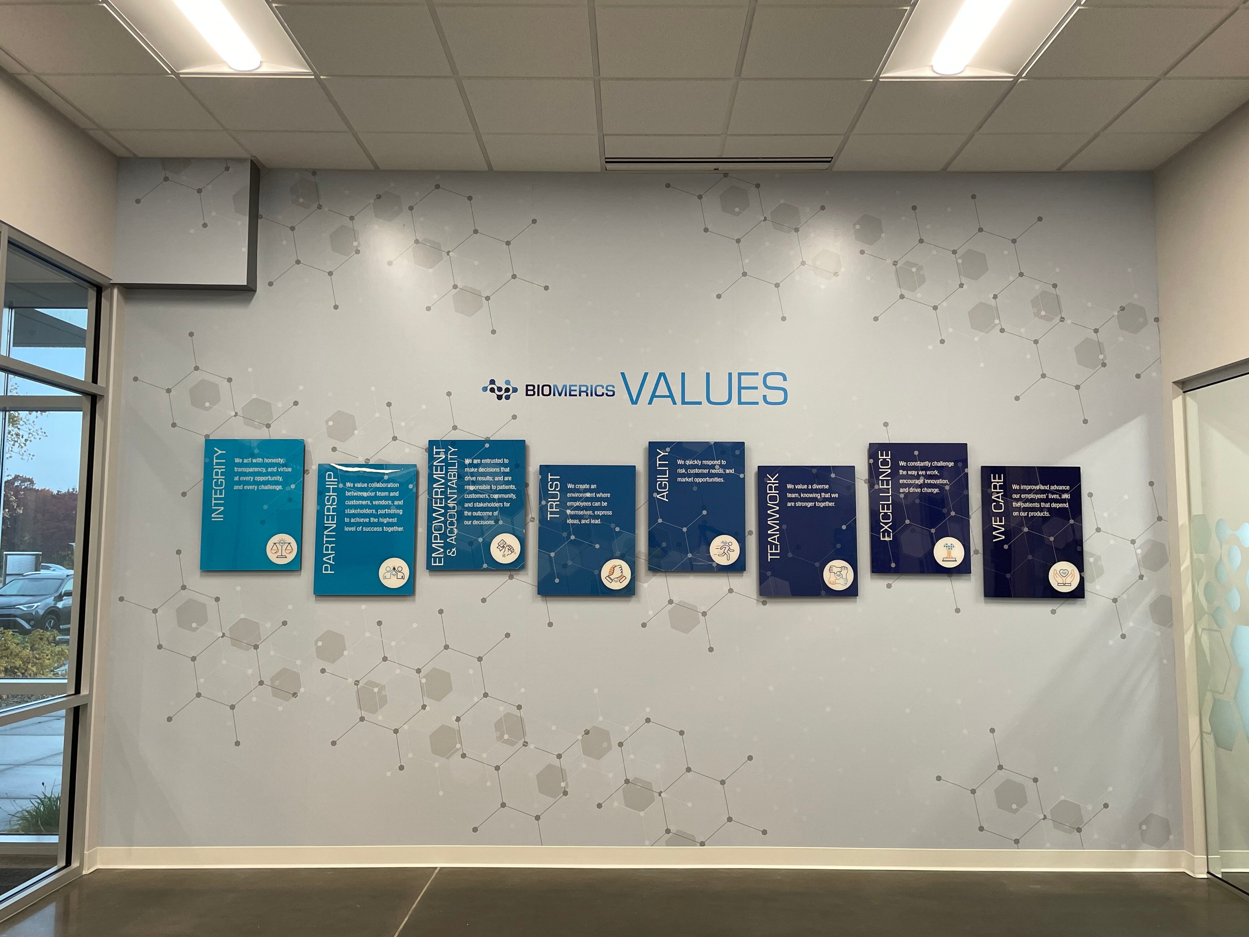 Branded Interior Signs for your Office