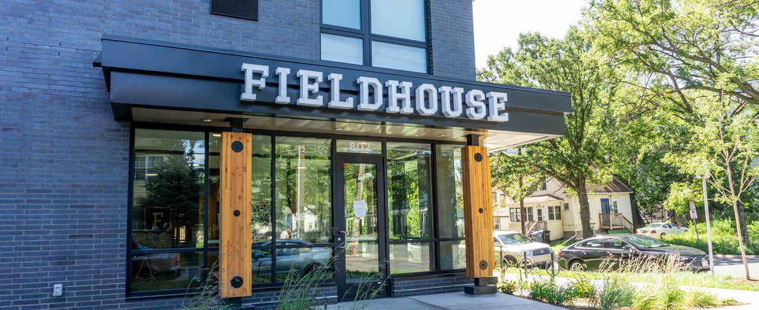 LED Face Illuminated Letters - Residential - Fieldhouse Dinkytown 1100