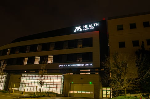 M Health Southdale - LED Letters 2