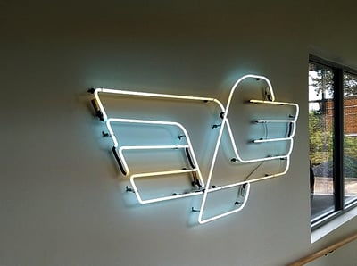 Neon Logo Sign