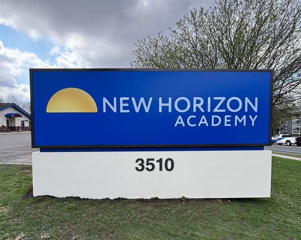 New Horizon - Monument Sign - Eagan