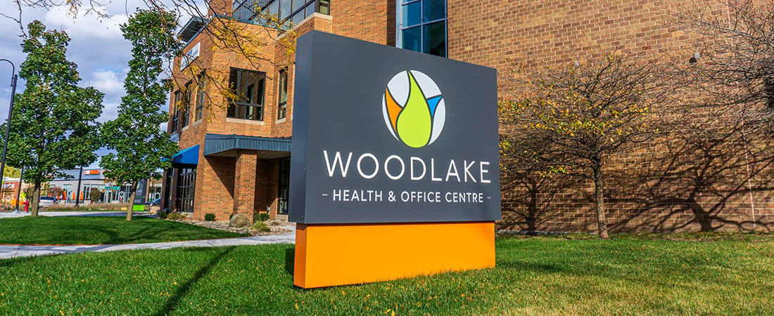 Office - Monument Sign - Woodlake Office Centre 1100