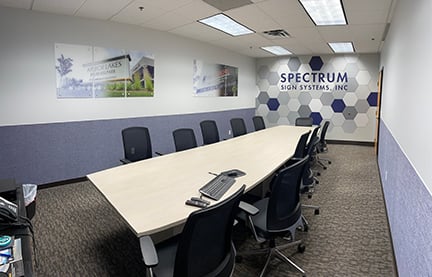 Spectrum Signs Conference Room