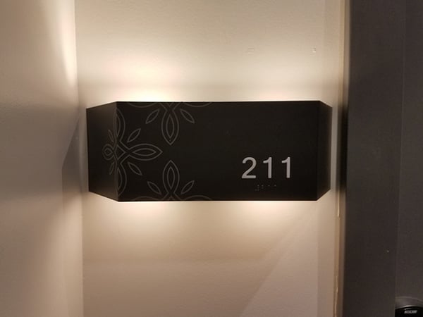 The Lorient - Illuminated Suite Sign 1200x900