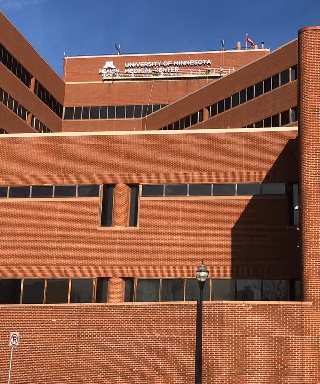 Overcoming Heights: A Look Up at the Installation Team