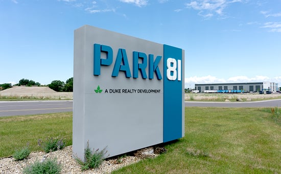 Industrial property signage