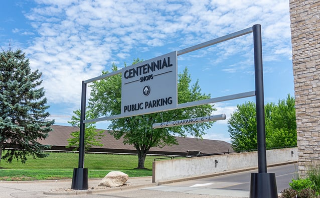 Parking Ramp Signs