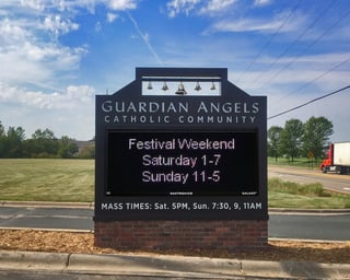 Guardian Angels Catholic Church Monument Sign.jpg