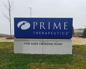 Prime Therapeutics - Monument Sign