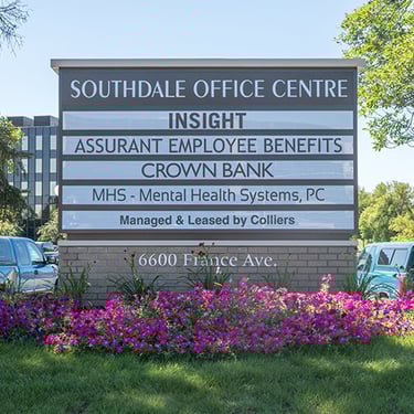 Southdale Office Centre Monument Sign Southdale Office Centre Monument Sign