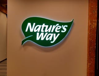 Nature's Way LED Logo Display