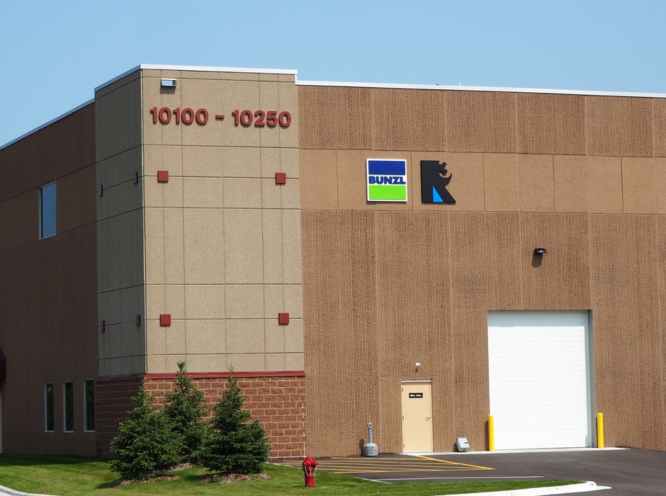 Example of industrial building signs by Spectrum Signs