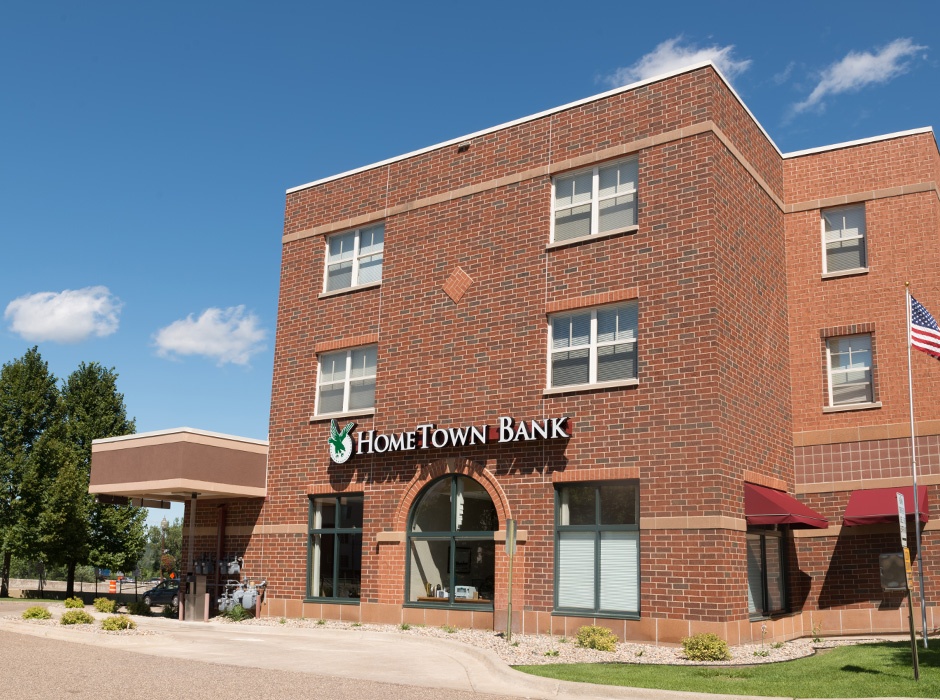 Home Town Bank LED Face Illuminated Letters Sign