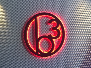 B3 interior illuminated sign